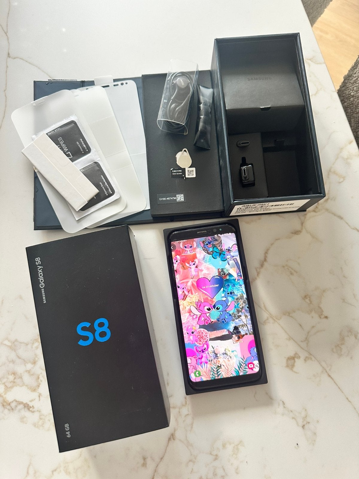 Samsung galaxy s8 64 gb, 64 GB, Ophalen, Zo goed als nieuw, Zwart