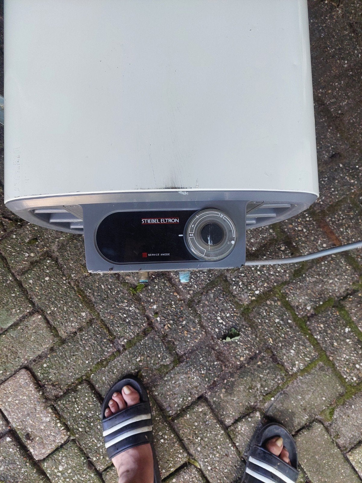 Nog goede boiler  100 liter 380, Ophalen of Verzenden, Gebruikt, Boiler
