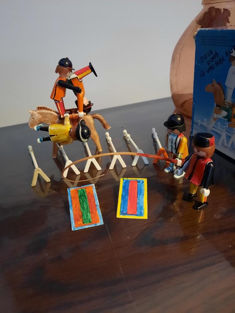 Playmobil Color set 3642 uit 1978 met doos en extra's, Ophalen of Verzenden, Gebruikt