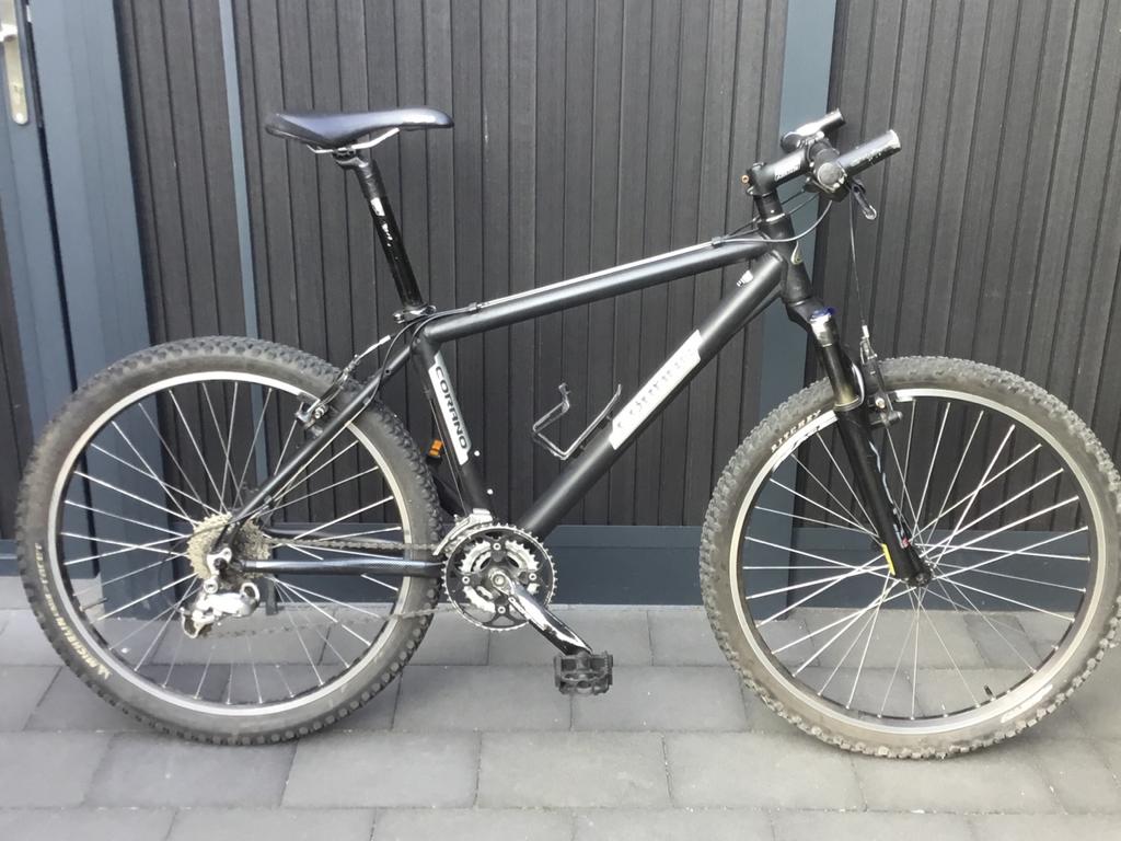 Mountainbike Corano XCR - 21 versnellingen, framemaat 44, Fietsen en Brommers, Minder dan 49 cm, Zo goed als nieuw, Meer dan 20 versnellingen