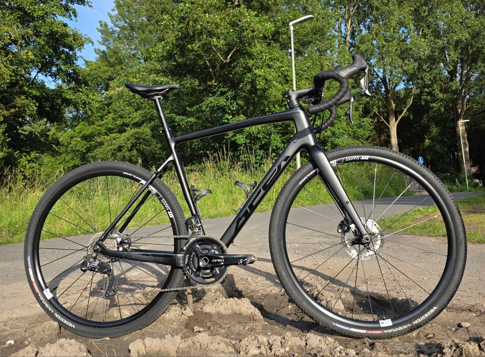 GRAVELBIKE, Carbon en Di2, in zeer goede conditie!, Gebruikt, Meer dan 20 versnellingen, 53 tot 57 cm, Ophalen