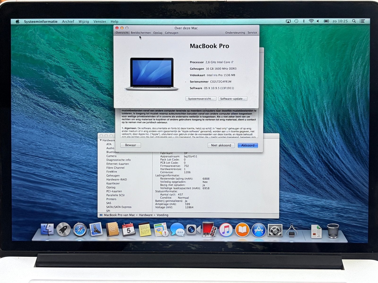 Foto 9 van MacBook Pro Retina 15” A1398 i7 16GB 1TB SSD MacOS Sequoia