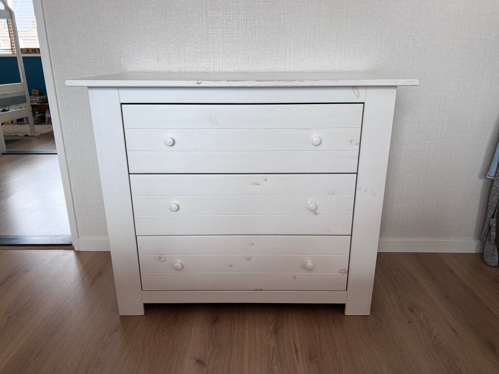 Commode (evt. met bijpassend wandrek), Ophalen, Gebruikt, 50 tot 70 cm, 100 cm of meer