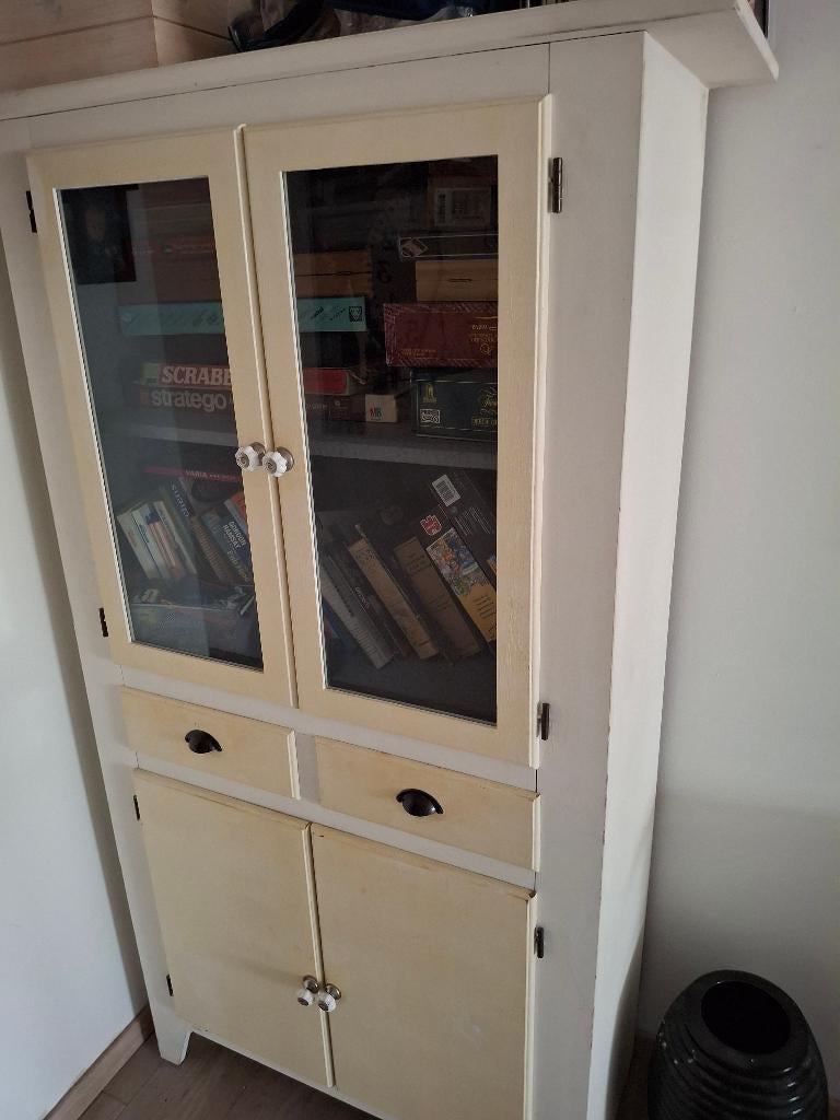 Buffet Kast, Ophalen, Gebruikt, Met deur(en), 200 cm of meer