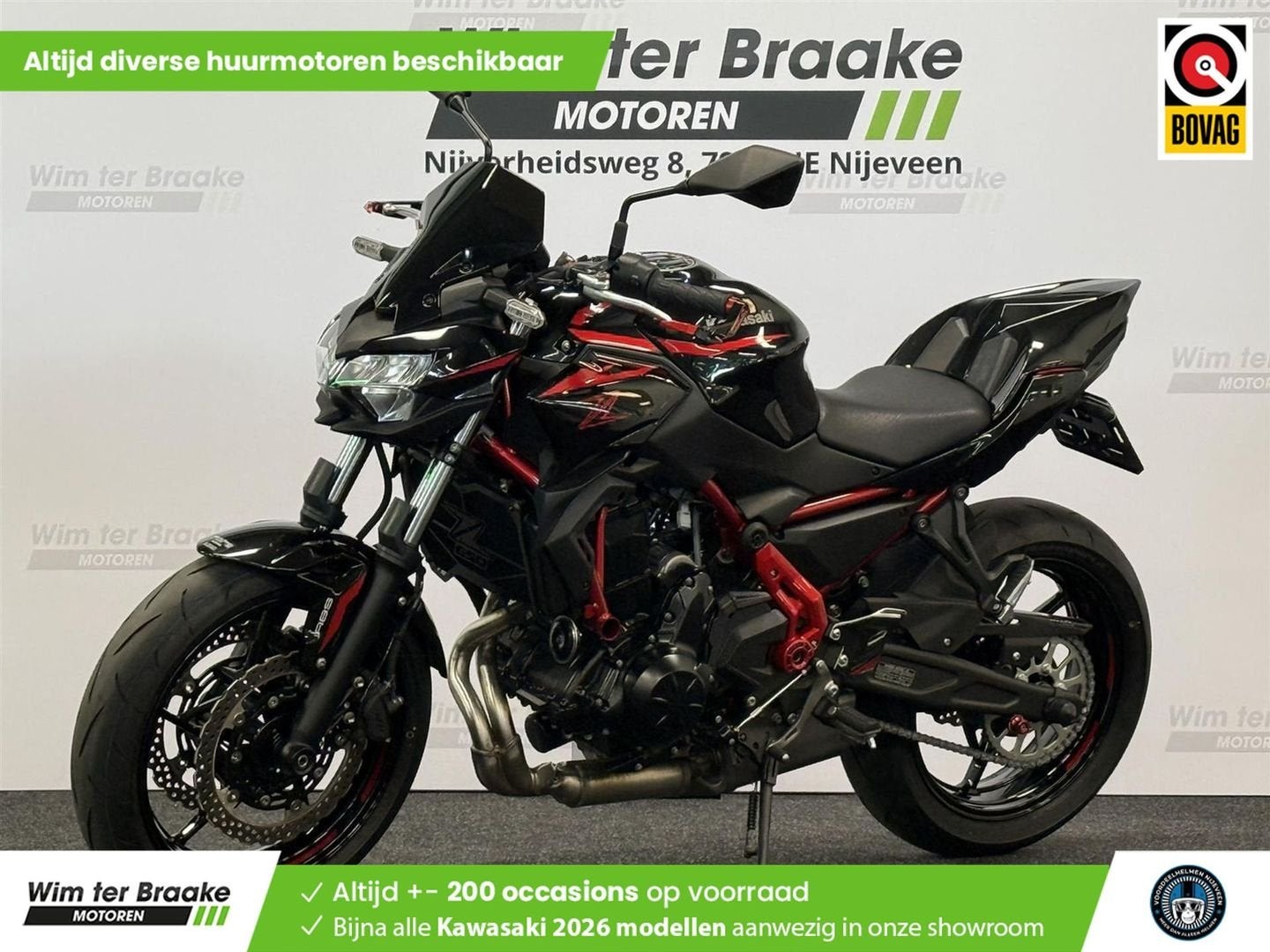 Kawasaki Z 650 ABS Sport (bj 2025) 4,484 km, Motoren, 2 cilinders, Bedrijf, Onbekend, KAWASAKI