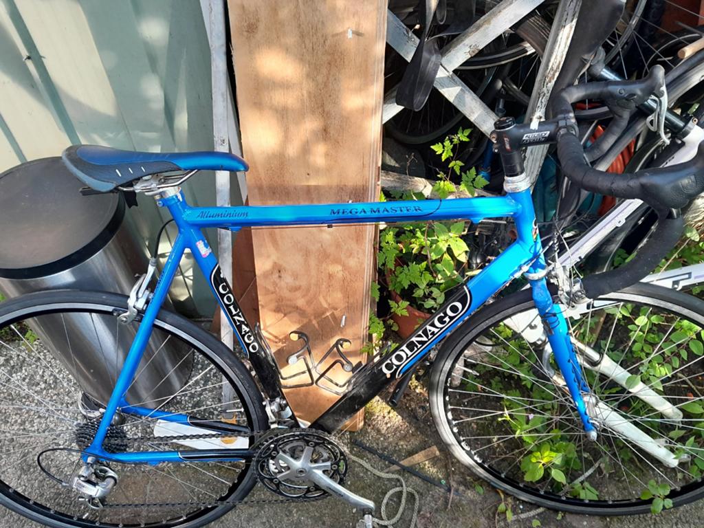 Colnago alluminium megamaster campagnolo dalton., Fietsen en Brommers, Overige merken, Velgrem, Aluminium, Ophalen of Verzenden