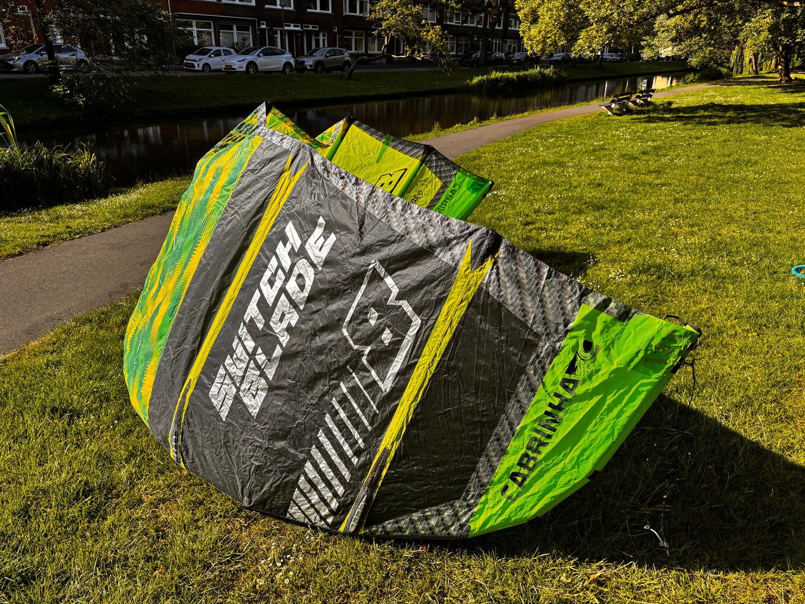Cabrinha Switchblade Kites 2016 8m en 11m + bar, Watersport en Boten, Kitesurfen, Zo goed als nieuw, Kite, 11 m², Geen board, Ophalen of Verzenden