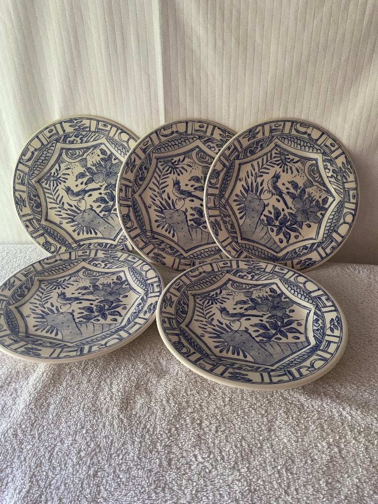 Gien ontbijtborden, Overige merken, Vintage, Nieuw, Ophalen of Verzenden