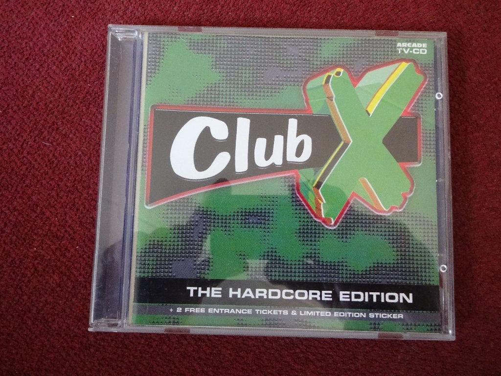 CD Club X - The Hardcore Edition  ,  110688 Hardcore, Gabber, Gebruikt, Hardcore, Ophalen of Verzenden, Verzamelalbum