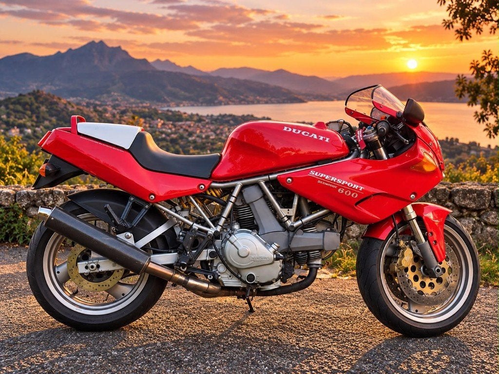 Ducati Supersport 600 Nuda - Sportieve Klassieker, Motoren, 2 cilinders, Sportuitlaat, Occasion, Motorrijbewijs A