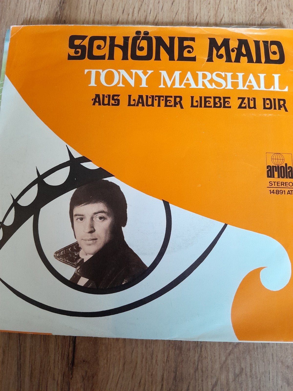 tony marshall 7inch schone maid, Ophalen of Verzenden, Zo goed als nieuw, Pop