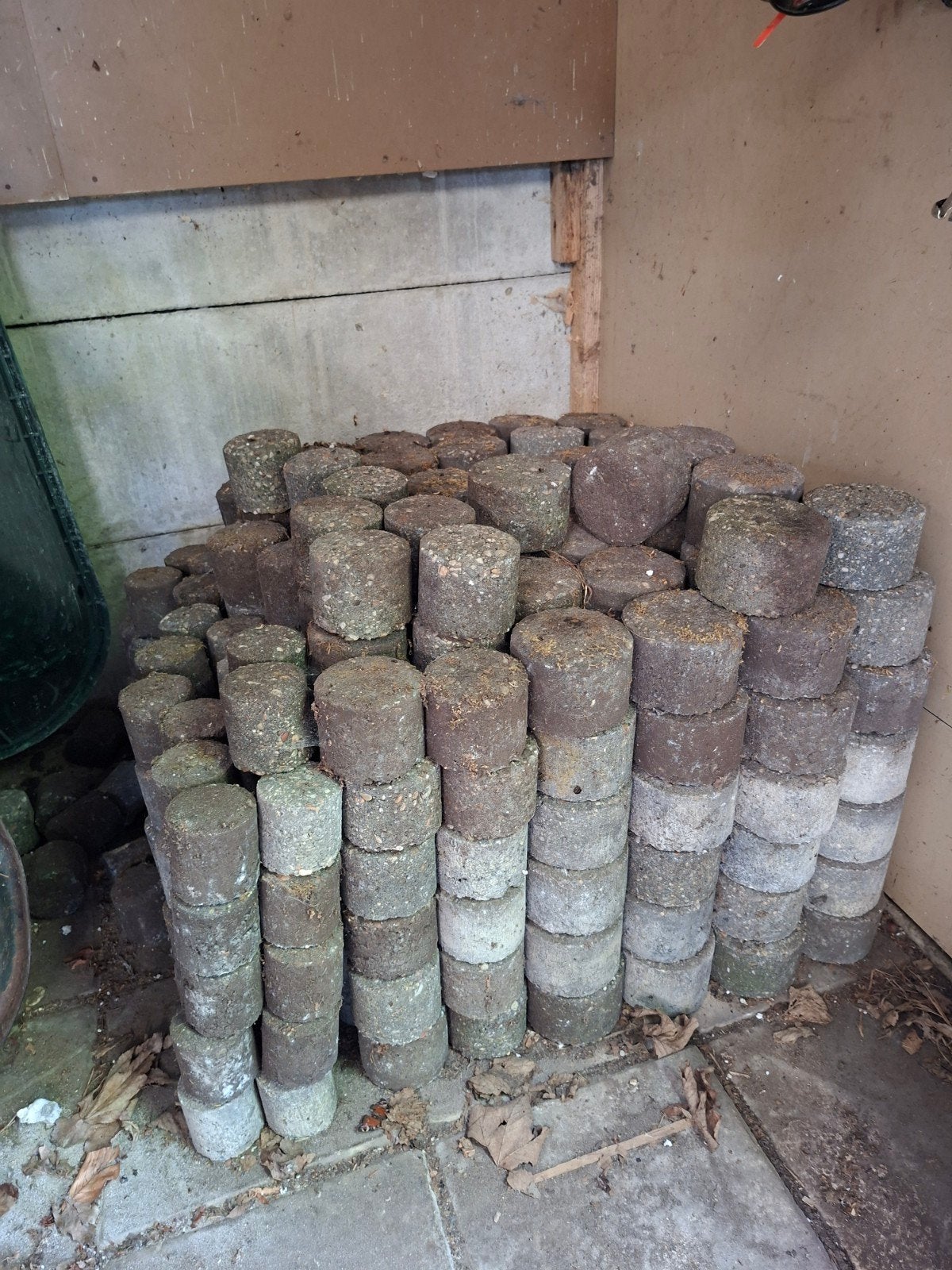 Betonnen klinkercilinders in 3 maten, Tuin en Terras, Ophalen, Gebruikt