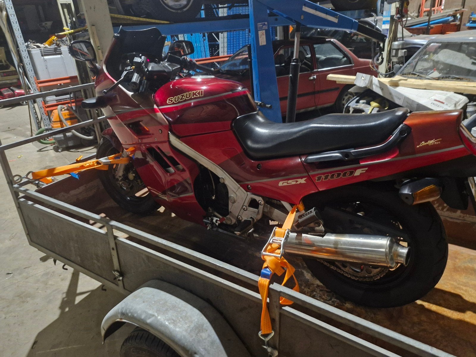 Suzuki GSXF 1100 Compleet en onderdelen, Ophalen of Verzenden, Gebruikt