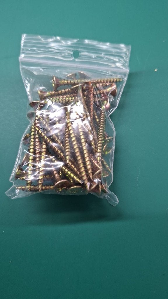Spaanplaatschroef 4 x 40 mm, Doe-het-zelf en Verbouw, Ophalen of Verzenden, Nieuw, Minder dan 50 mm, Schroeven