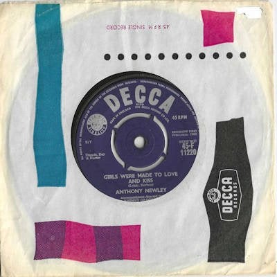 ANTHONY NEWLEY  1960     SUPER DE SUPER !! N532, Ophalen of Verzenden, Gebruikt, 7 inch, Pop