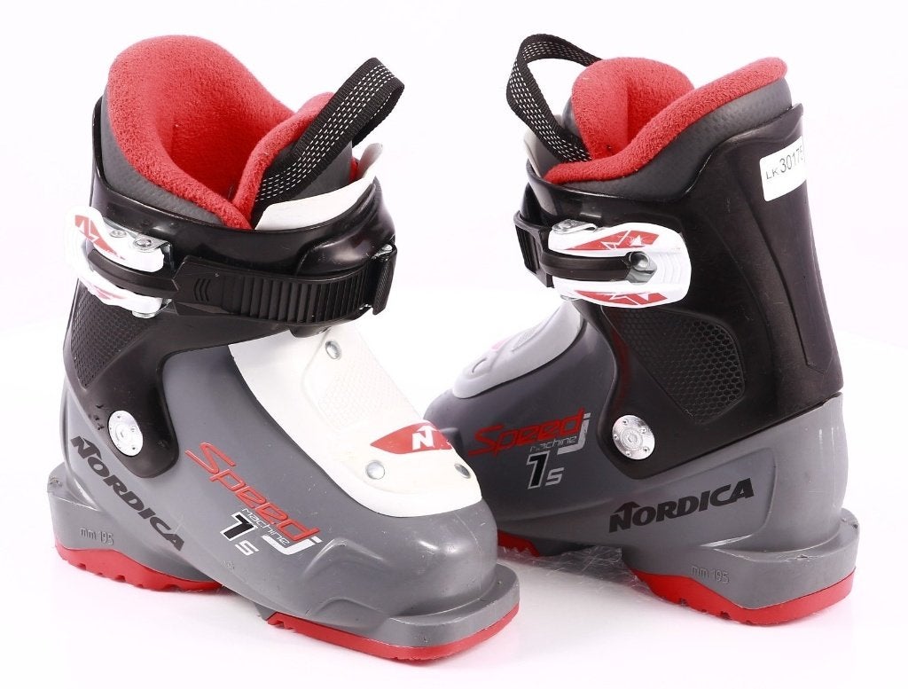 25 25,5 EU kinder skischoenen NORDICA SPEEDMACHINE J1 S, Sport en Fitness, Gebruikt, Verzenden, 100 tot 140 cm, Schoenen