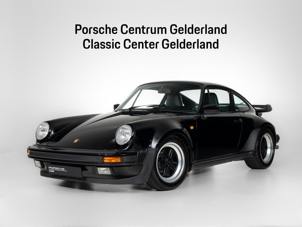 Porsche 911 Turbo 3.3 Coupé, 1442 kg, Gebruikt, Zwart, Met garantie (alle)