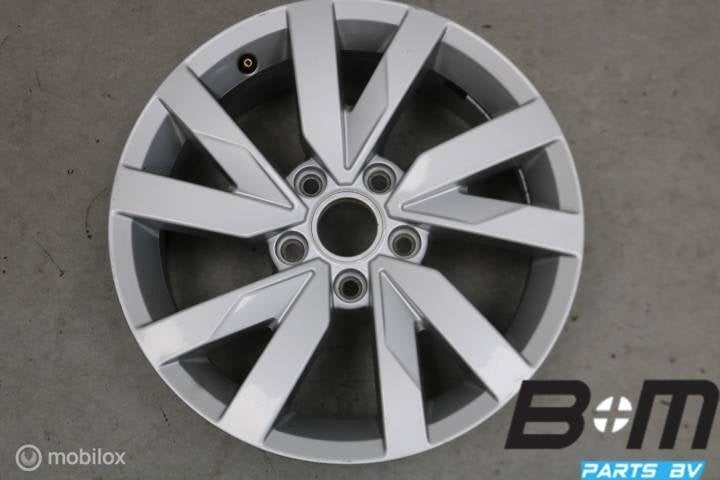 1 losse 16 inch lichtmetalen velg Passat B8 3G0601025BJ, Gebruikt, Velg(en)