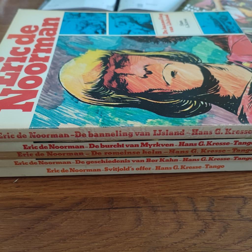 5 Eric de Noorman stripboeken, Boeken, Stripboeken, Gelezen, Ophalen of Verzenden, HANS G. KRESSE, Meerdere stripboeken