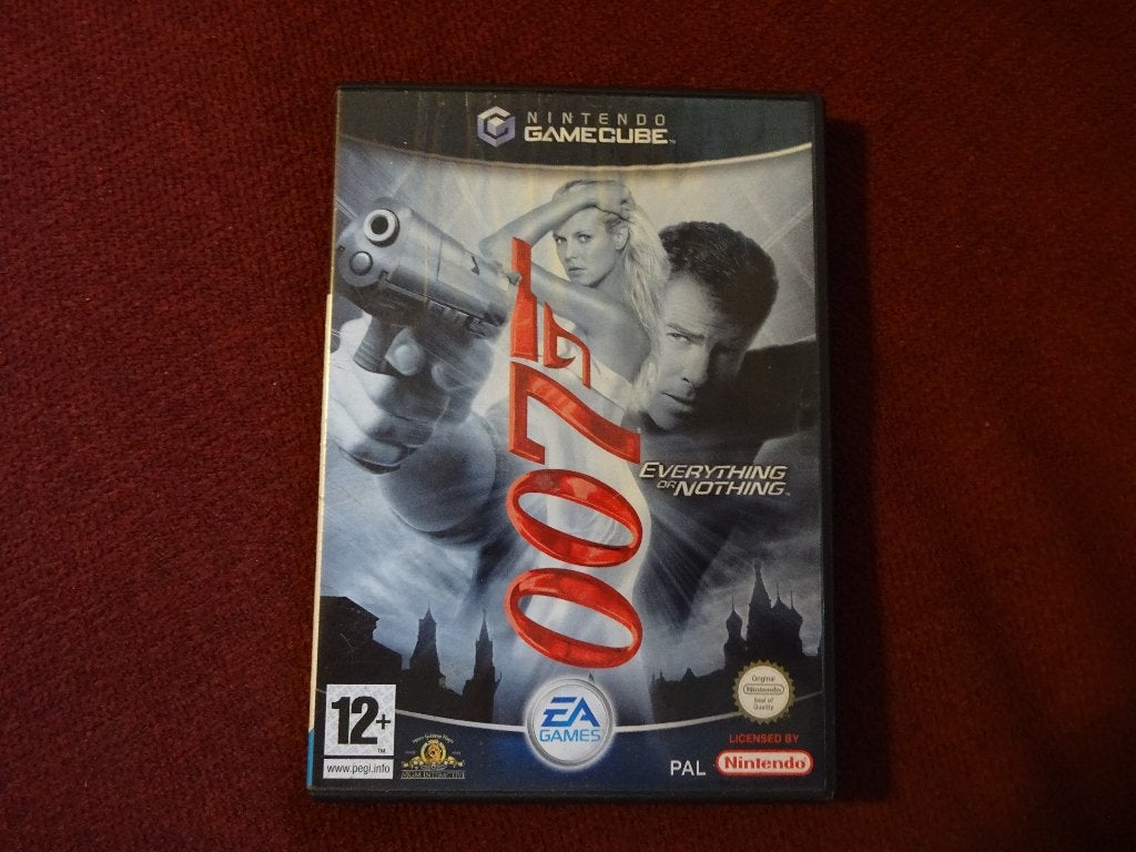 GameCube 007 Everything Or Nothing James Bond Game Nintendo, Gebruikt, Shooter, 1 speler, Ophalen of Verzenden