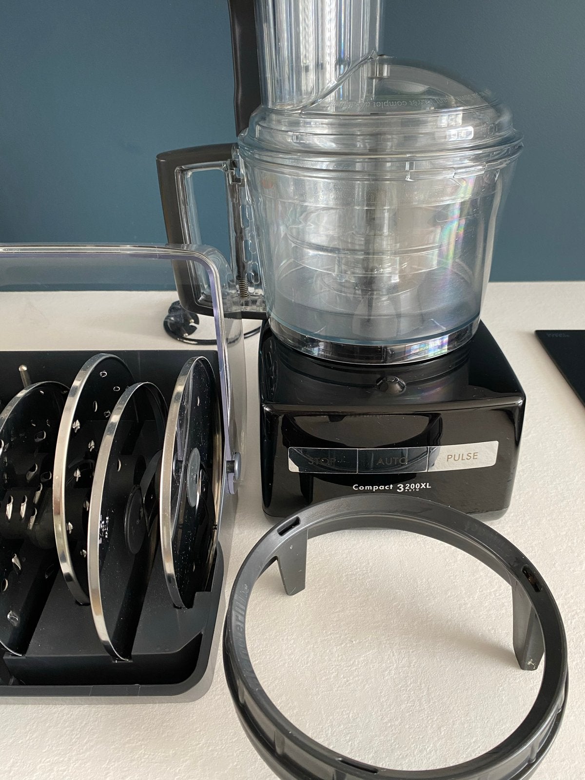 Magimix Compact 3200XL foodprocessor - Zo goed als nieuw, 2 tot 3 liter, Ophalen, Zo goed als nieuw, 3 snelheden of meer