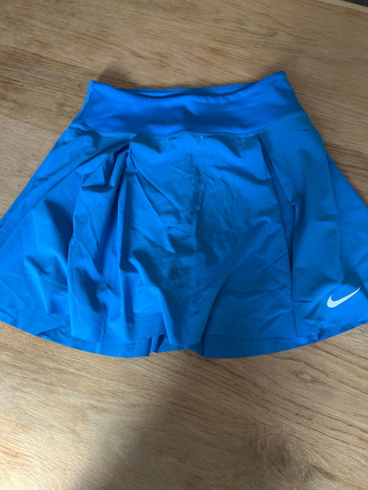Nike tennis/padel rokje met binnenbroekje - Maat S, Blauw, Ophalen of Verzenden, Zo goed als nieuw, Racketsport