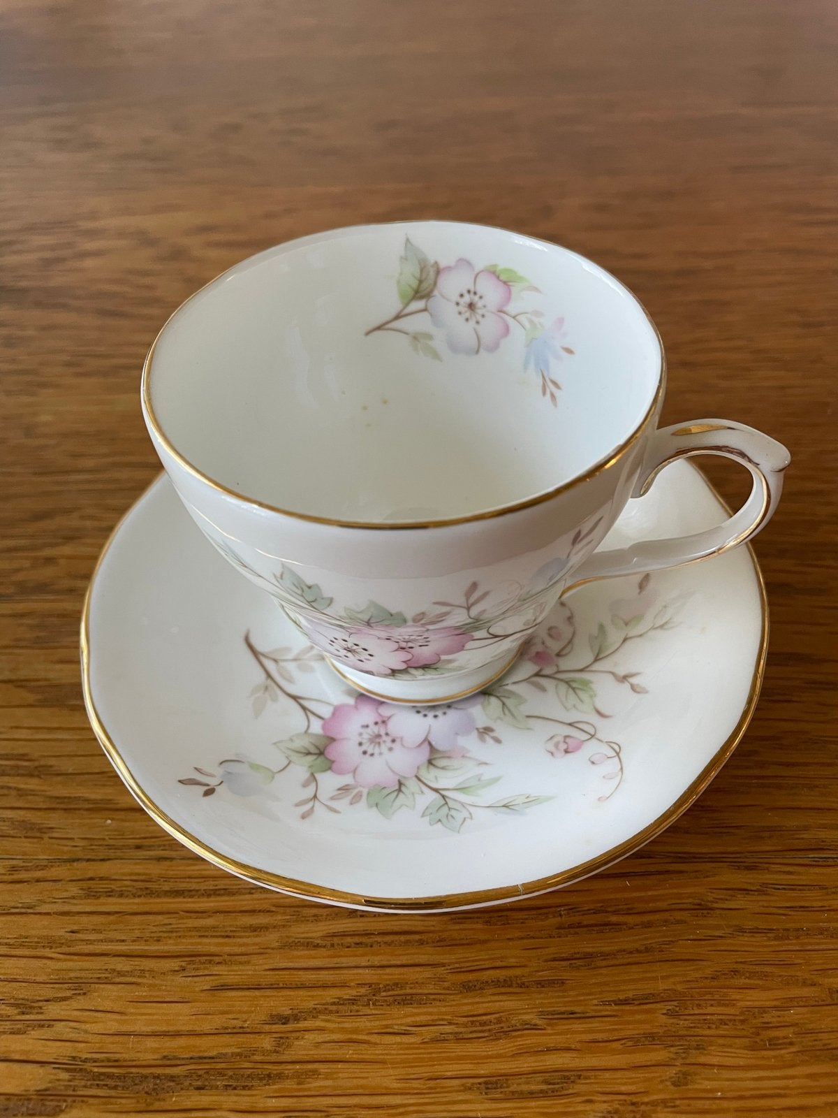 Vintage Maythorne Winchester theekop en schotel, Ophalen of Verzenden
