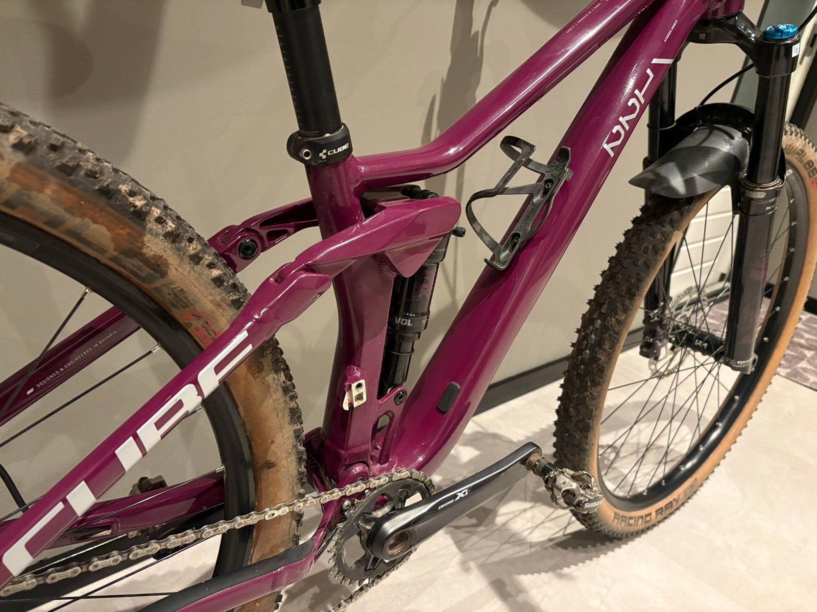 Cube Stereo ONE22 Race 2025 S/29”, Fully, Zo goed als nieuw, Dames, Schijfrem