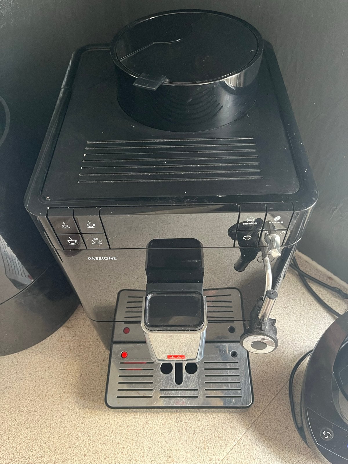 Melitta Passione koffiemachine - 6 maanden gebruikt, Afneembaar waterreservoir, Koffiemachine, Zo goed als nieuw, 2 tot 4 kopjes