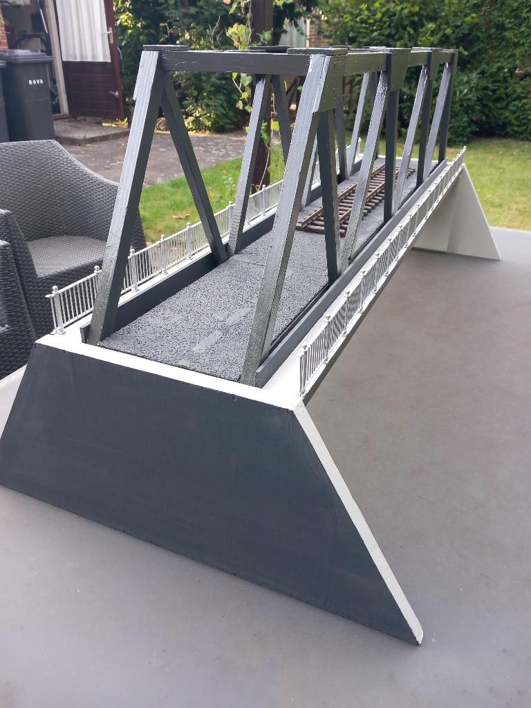Brug voor tuinspoor, Hobby en Vrije tijd, Modeltreinen | Overige schalen, Ophalen, Gelijkstroom of Wisselstroom, Brug, Tunnel of Gebouw