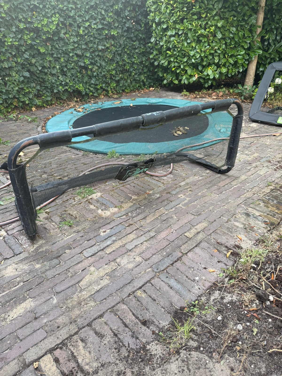 Voetbaldoel 145x60 cm - Gebruikt, Ophalen, Gebruikt