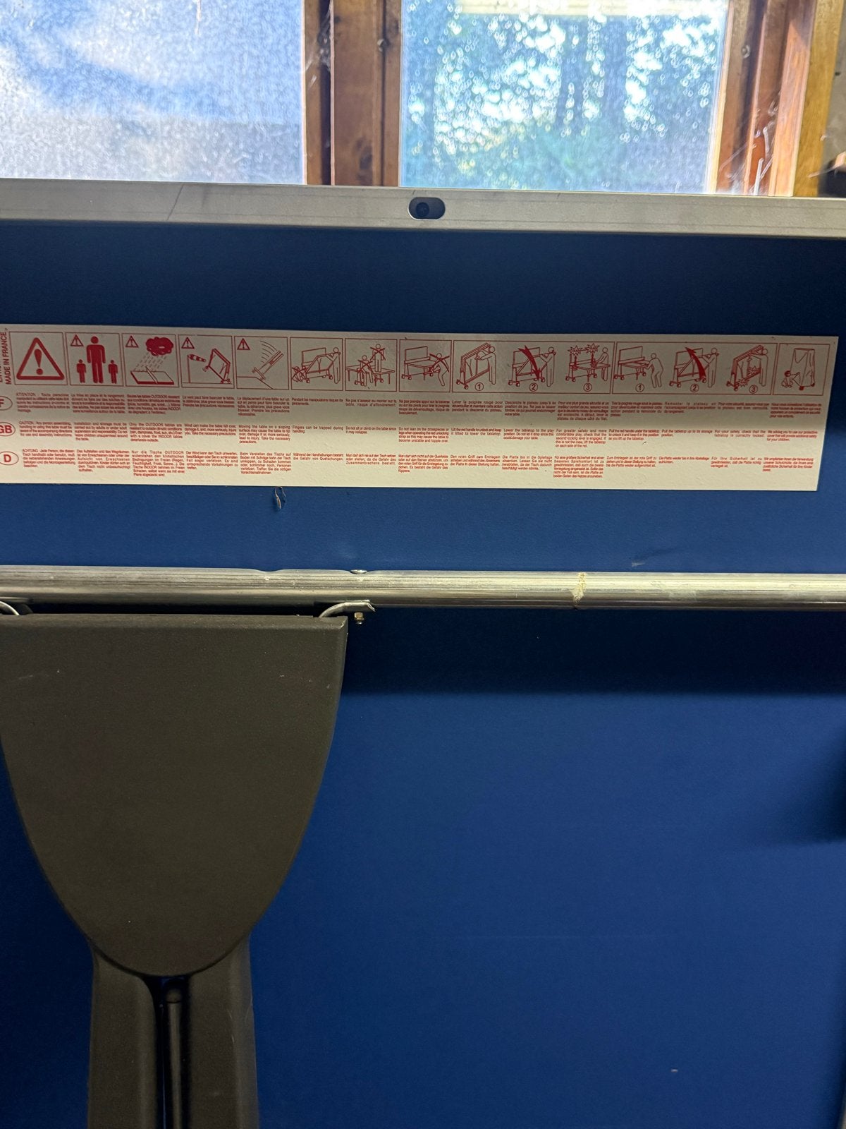 Cornilleau 440 Indoor Tafeltennistafel - Zo goed als nieuw, Ophalen, Gebruikt, Tafel Indoor, Inklapbaar