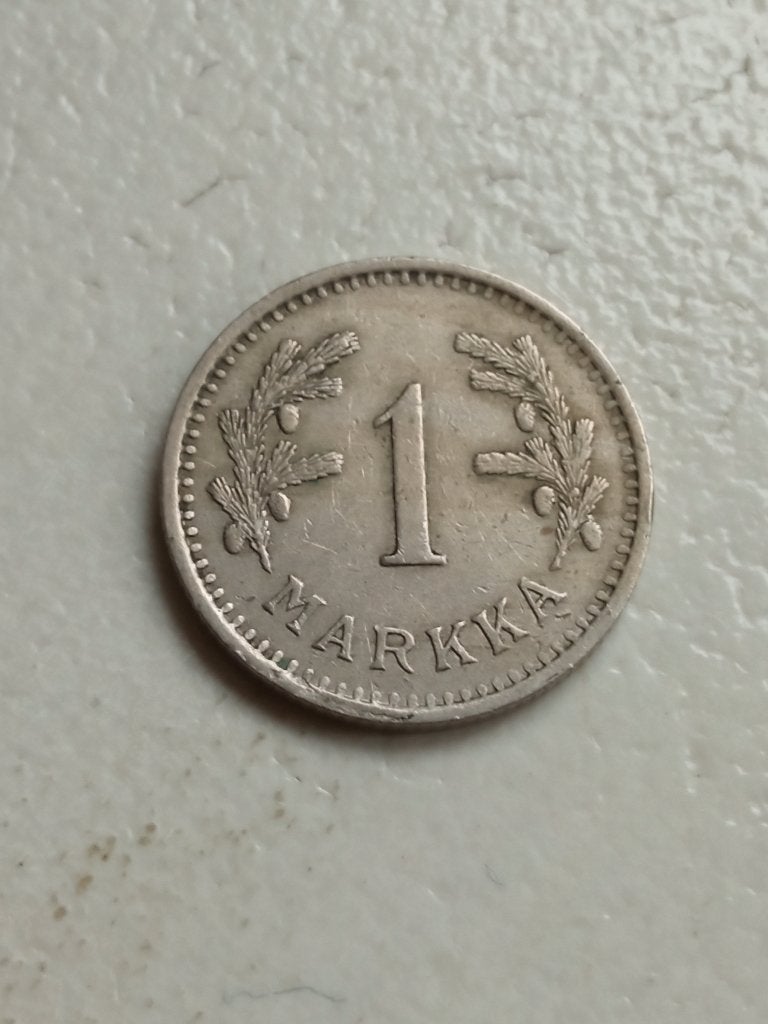 Finland 1 markka 1930., Ophalen of Verzenden, Overige landen, Losse munt
