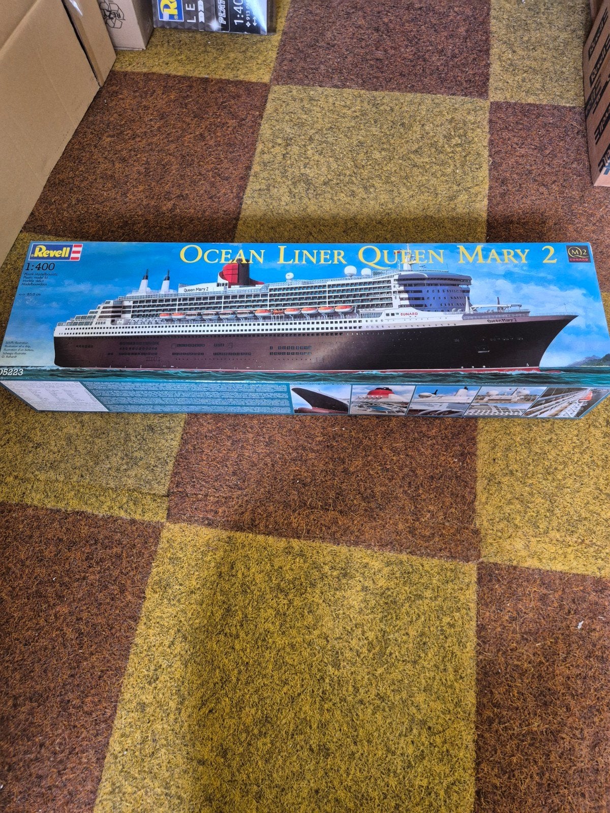 Revell 05223 Ocean Liner Queen Mary 2, Ophalen of Verzenden, Nieuw, 1:200 of kleiner, Revell