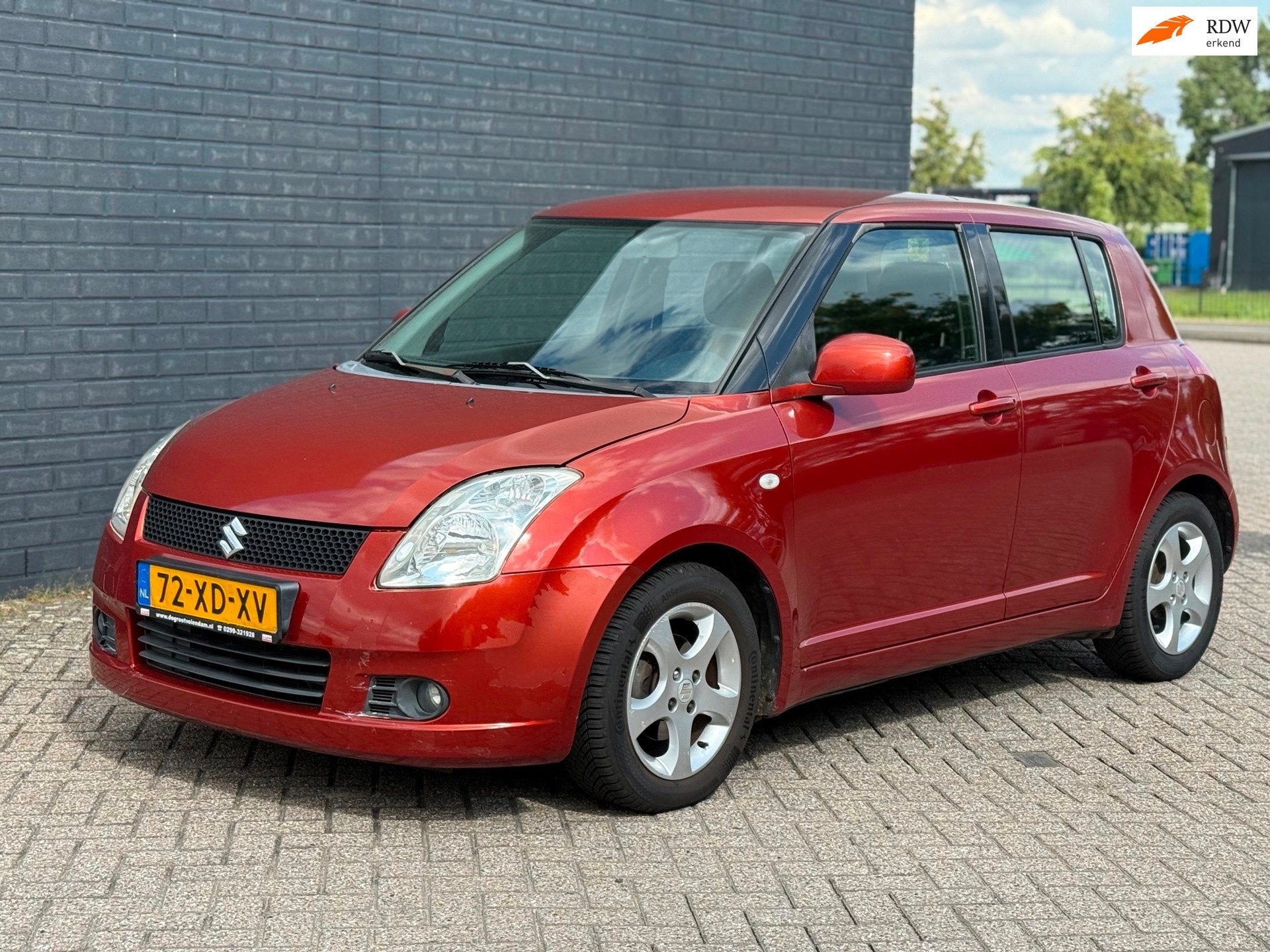 Suzuki Swift 1.3 Shogun Bj 2007 AIRCO 5drs LM-Velgen Nieuwe, Stof, Gebruikt, Euro 6, 965 kg