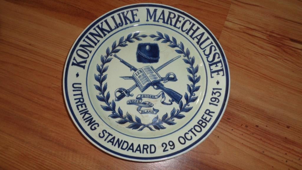 1931 Marechaussee KMAR Koninklijk bord leger, Verzenden, Landmacht, Nederland, Overige typen