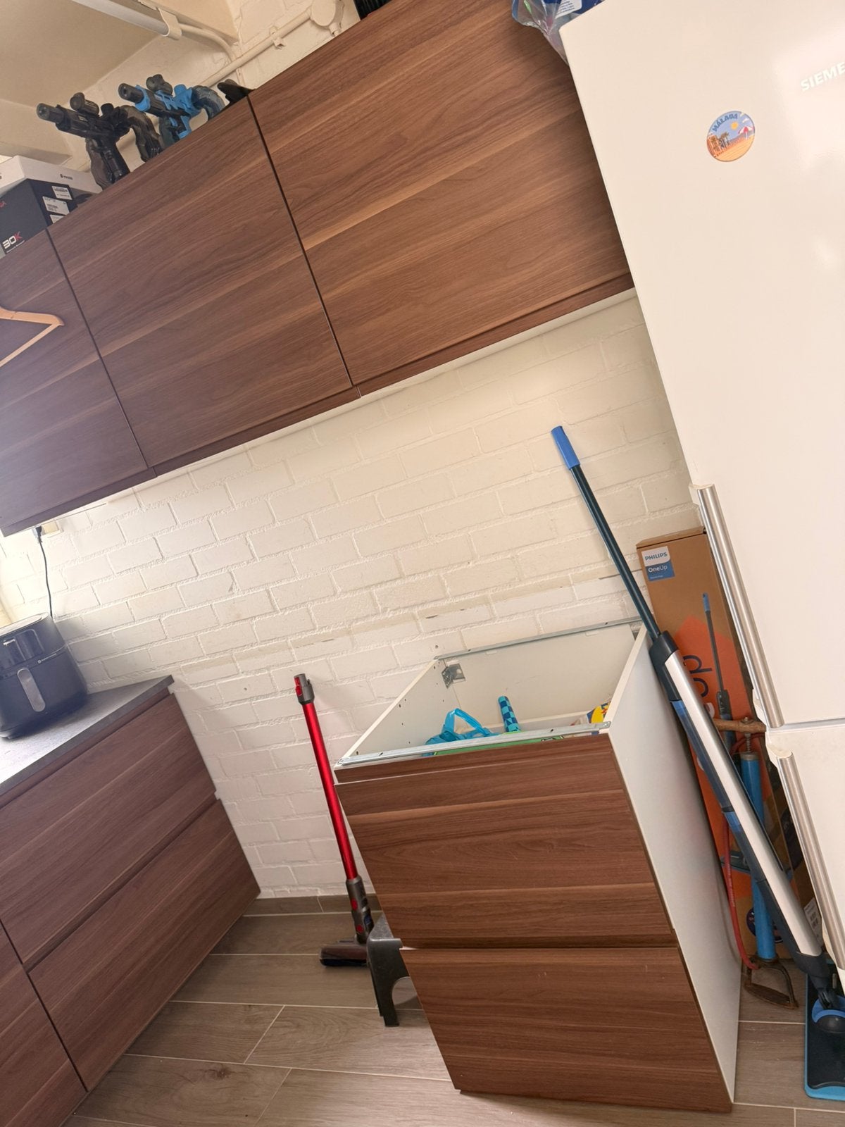 Ikea ladekast en 1 hangkast 60cm, Ophalen, 50 tot 100 cm, Zo goed als nieuw, Minder dan 100 cm