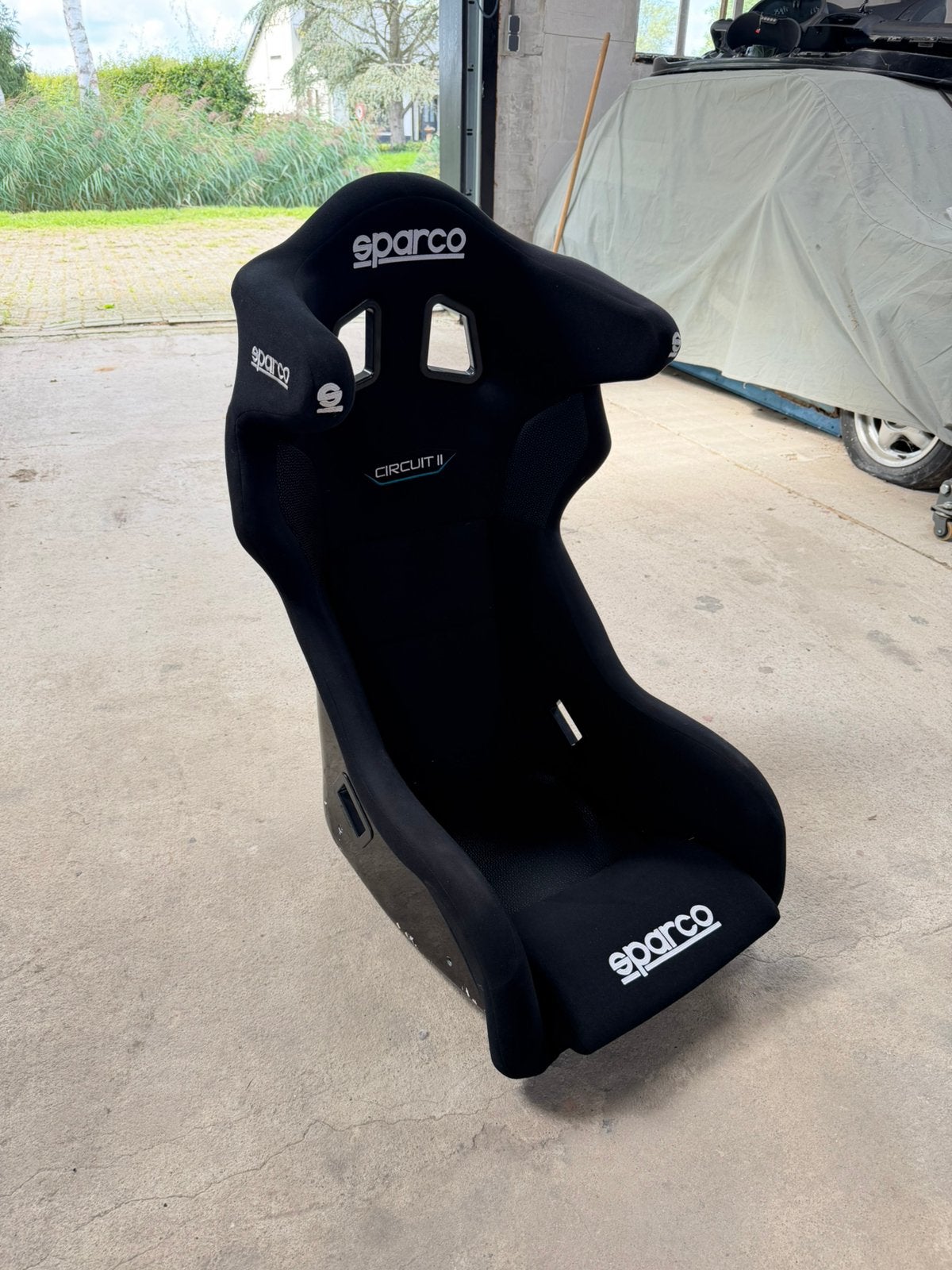 Sparco circuit II kuipstoel, Ophalen, Zo goed als nieuw