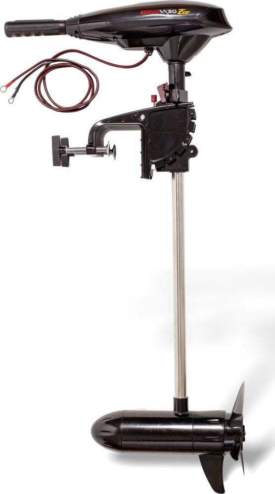 Rhino VX 50 Eco 12V Electric Outboard Motor – 50 lbs, Ophalen of Verzenden, Zo goed als nieuw, Motor en Techniek, Zeilboot of Motorboot