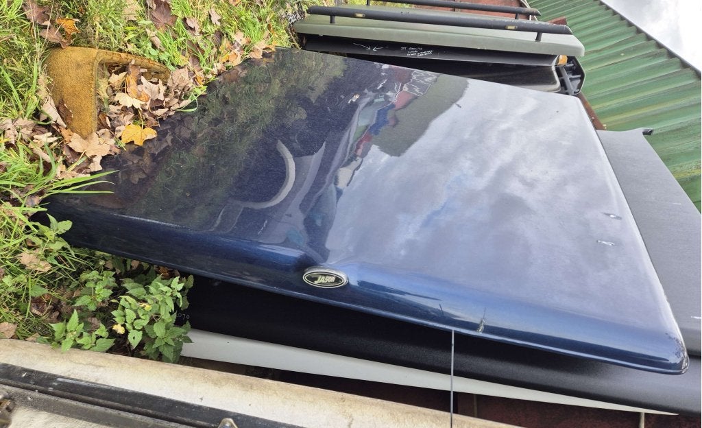 Dodge Ram tonneau cover 2002-2008, Gebruikt, Ranch Fiberglass, Amerikaanse onderdelen, Ophalen of Verzenden