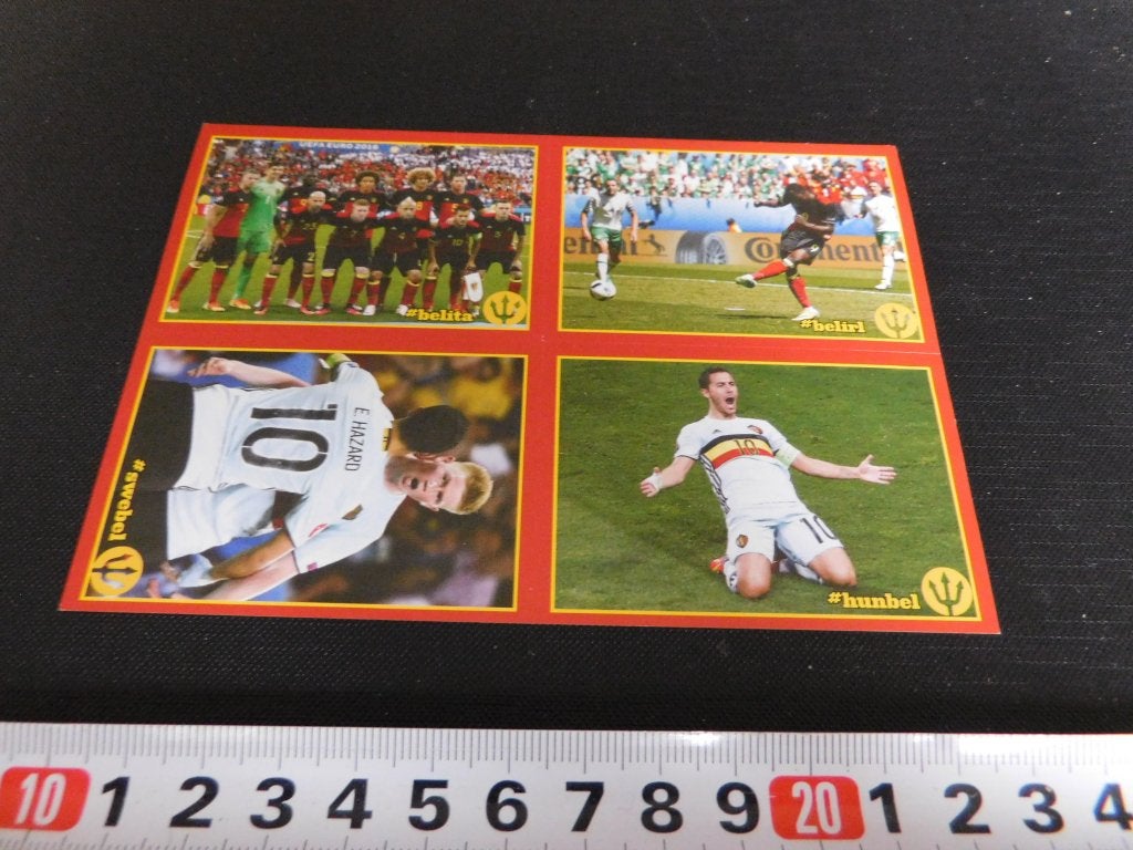 sticker PANINI Belgian Red Devils set LK097, Verzamelen, Ophalen of Verzenden, Zo goed als nieuw