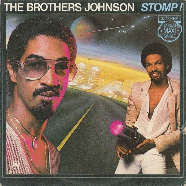 12" Maxi Single Disco (1980) Brothers Johnson - Stomp, Cd's en Dvd's, Gebruikt, Ophalen of Verzenden, Disco, 12 inch