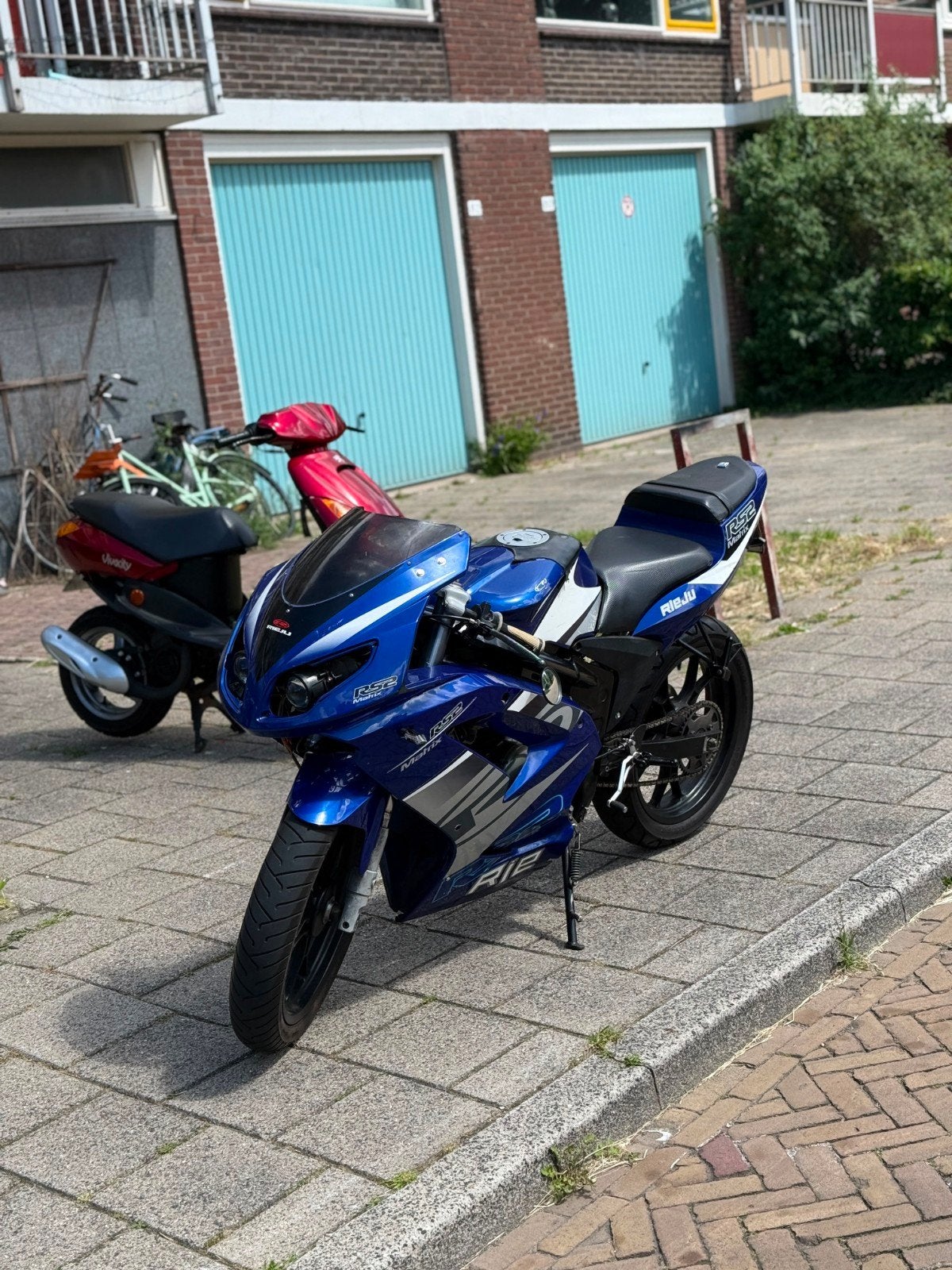 RS2 Matrix 70cc met Yasuni uitlaat, Ophalen