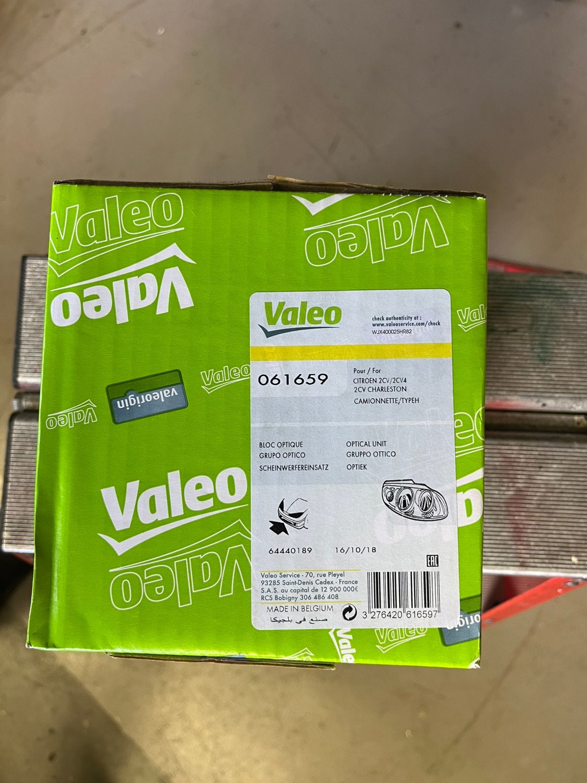 Valeo Citoen 2cv koplamp glas., Auto-onderdelen, Ophalen, Nieuw