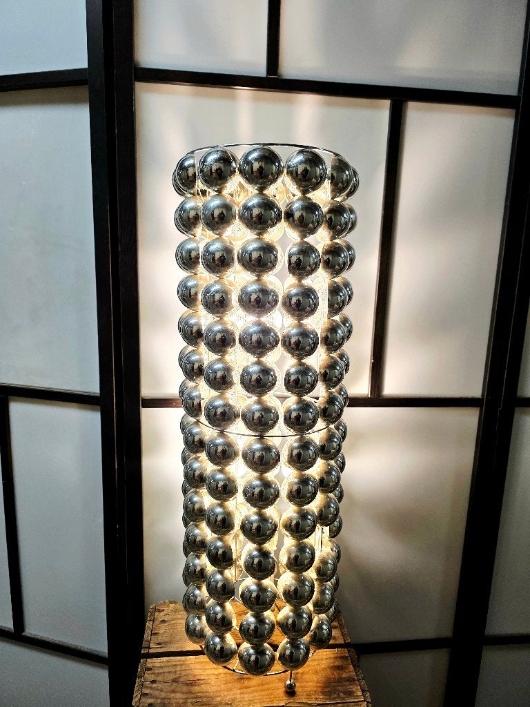 Vintage Kare Design Bubble Floor Lamp –80s Space Age Iconic, Overige materialen, Gebruikt, Ophalen of Verzenden, Vintage Kare Design Bubble Floor Lamp – 80s Iconic Luminaire