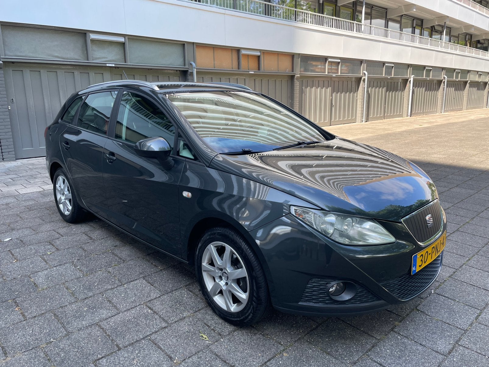 Seat Ibiza 1.2TDI Ecomotive ST, Auto's, Voorwielaandrijving, Euro 5, Stof, Zwart