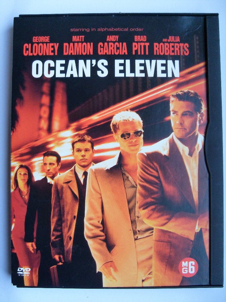 Ocean's Eleven (originele dvd) Oceans 11, Vanaf 6 jaar, Ophalen of Verzenden, Gebruikt, Actie