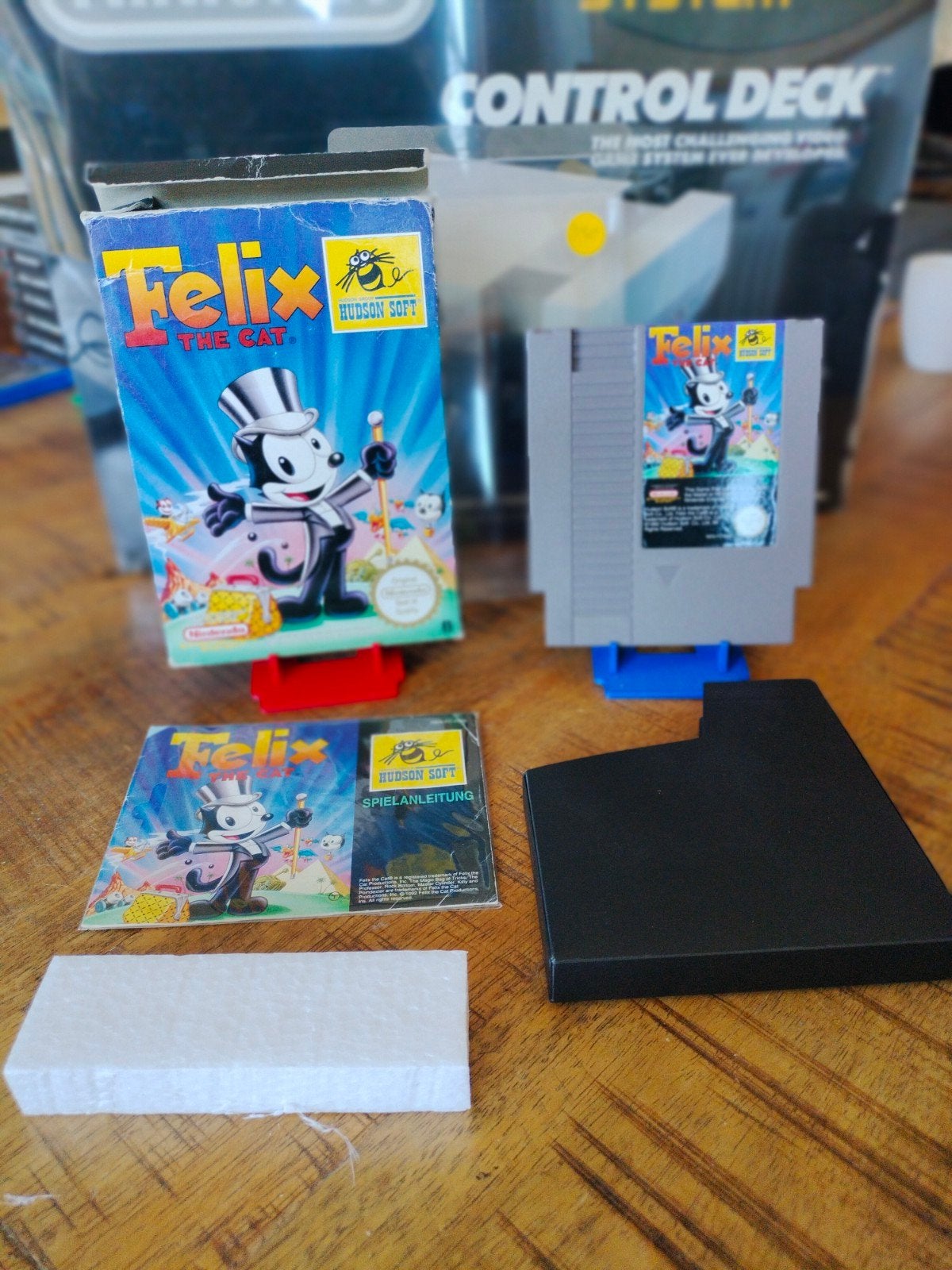 Felix the Cat NES Game - Compleet met doos en handleiding, Gebruikt, 1 speler, Ophalen of Verzenden, Vanaf 3 jaar