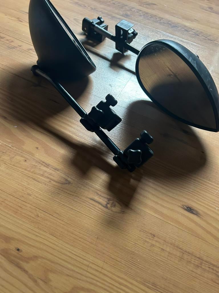 Te koop Milenco caravan spiegels, Auto-onderdelen, Ophalen
