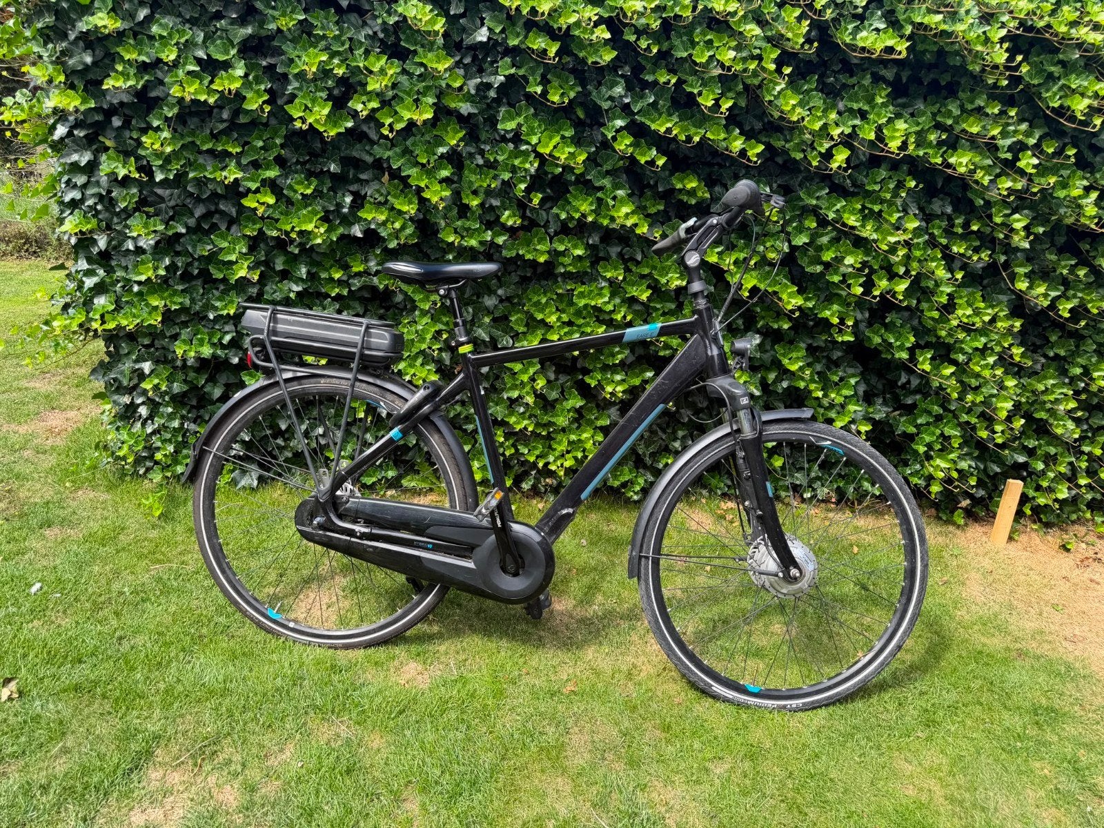 Giant elektrische fiets maat L met extra accu, Ophalen, Gebruikt